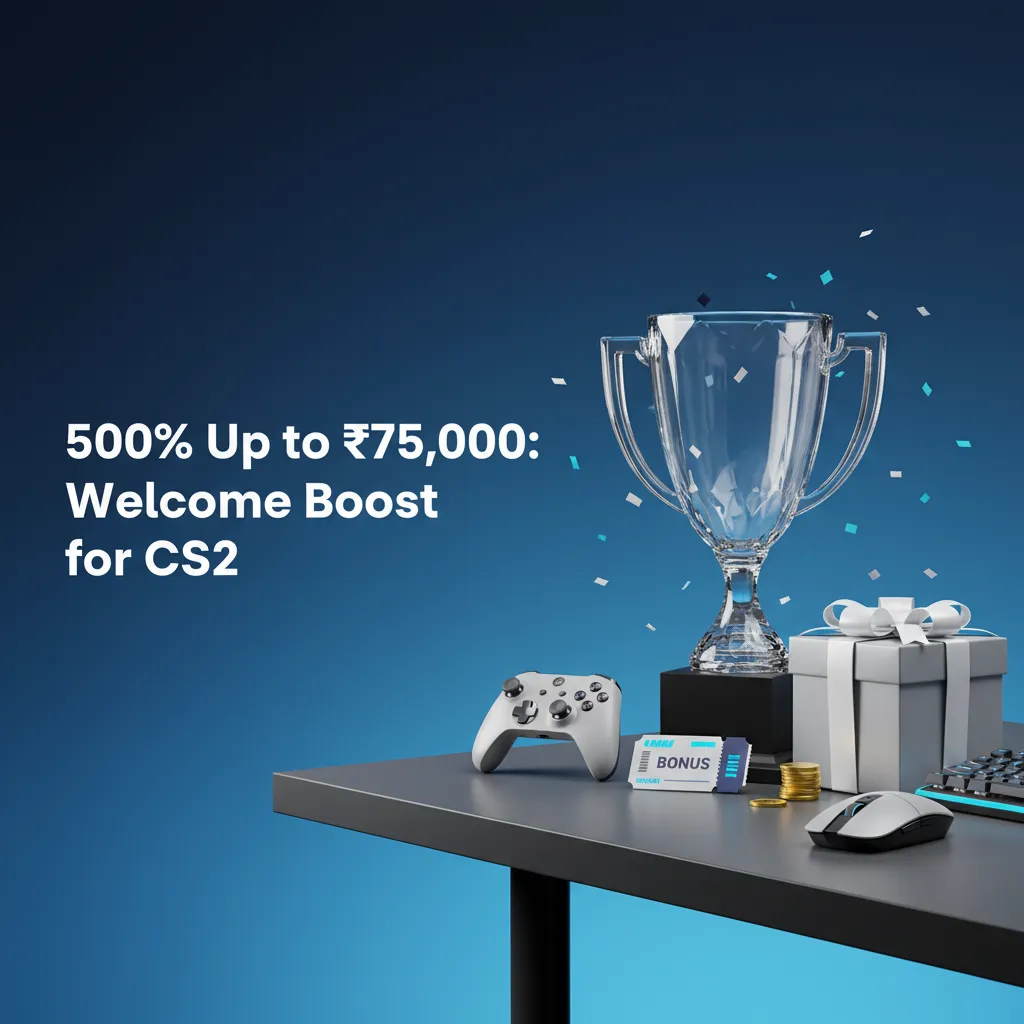 1win CS2 welcome boost: 500% bonus up to ₹75,000. INR deposits via UPI, Paytm, PhonePe. Terms and wagering apply.