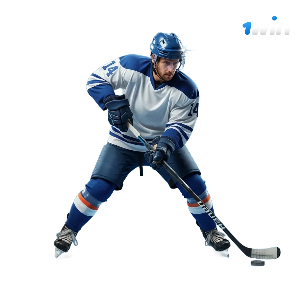 1win ice hockey betting for Indian players with live/pre-match markets, cash out, INR payments, real-time odds, welcome bonus