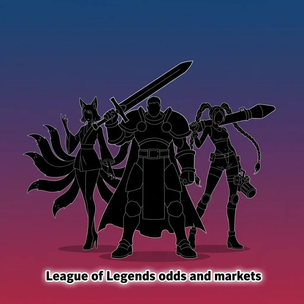 League of Legends esports odds: match winner, handicaps, kills, first blood, objectives; Worlds, MSI, LCK, LPL, LEC.