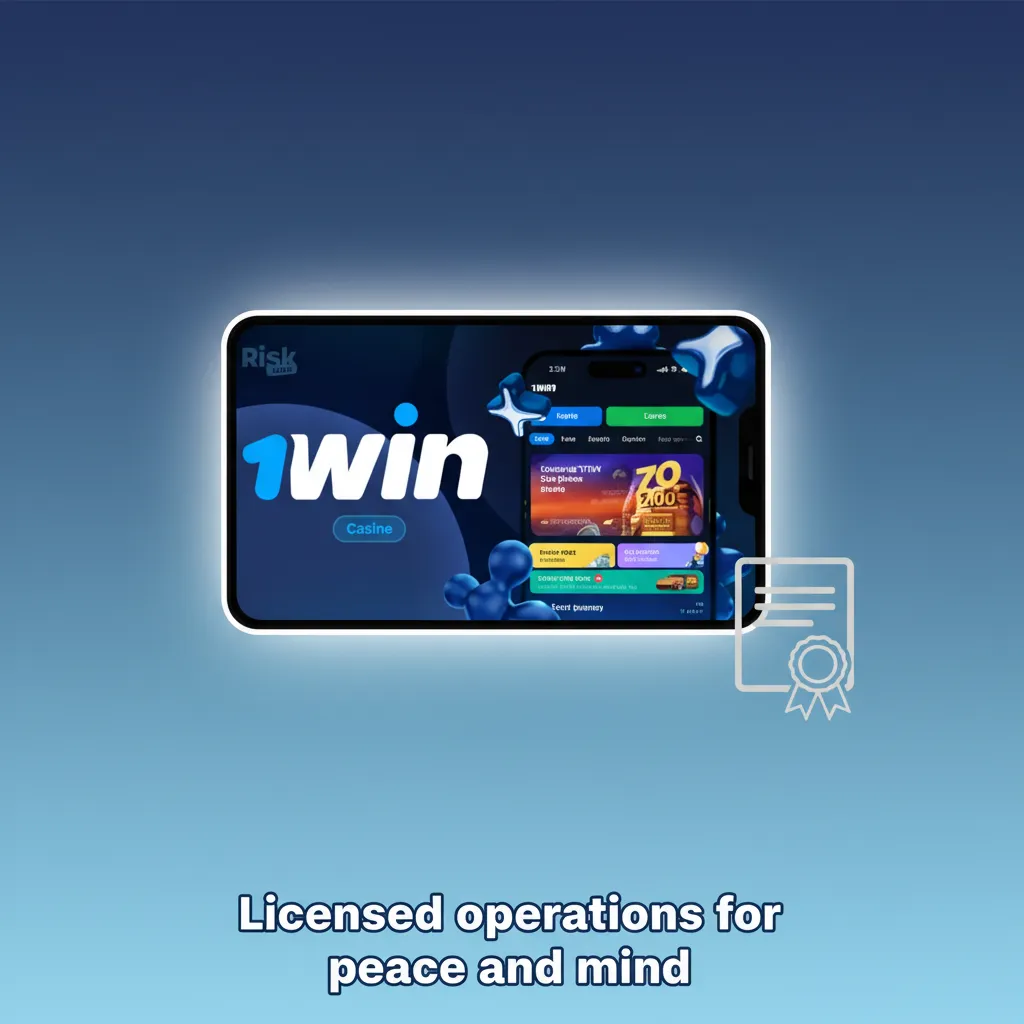 1win Curacao eGaming license badge (Antillephone 8048/JAZ2018-040), secure RNG games and compliant payments for India.
