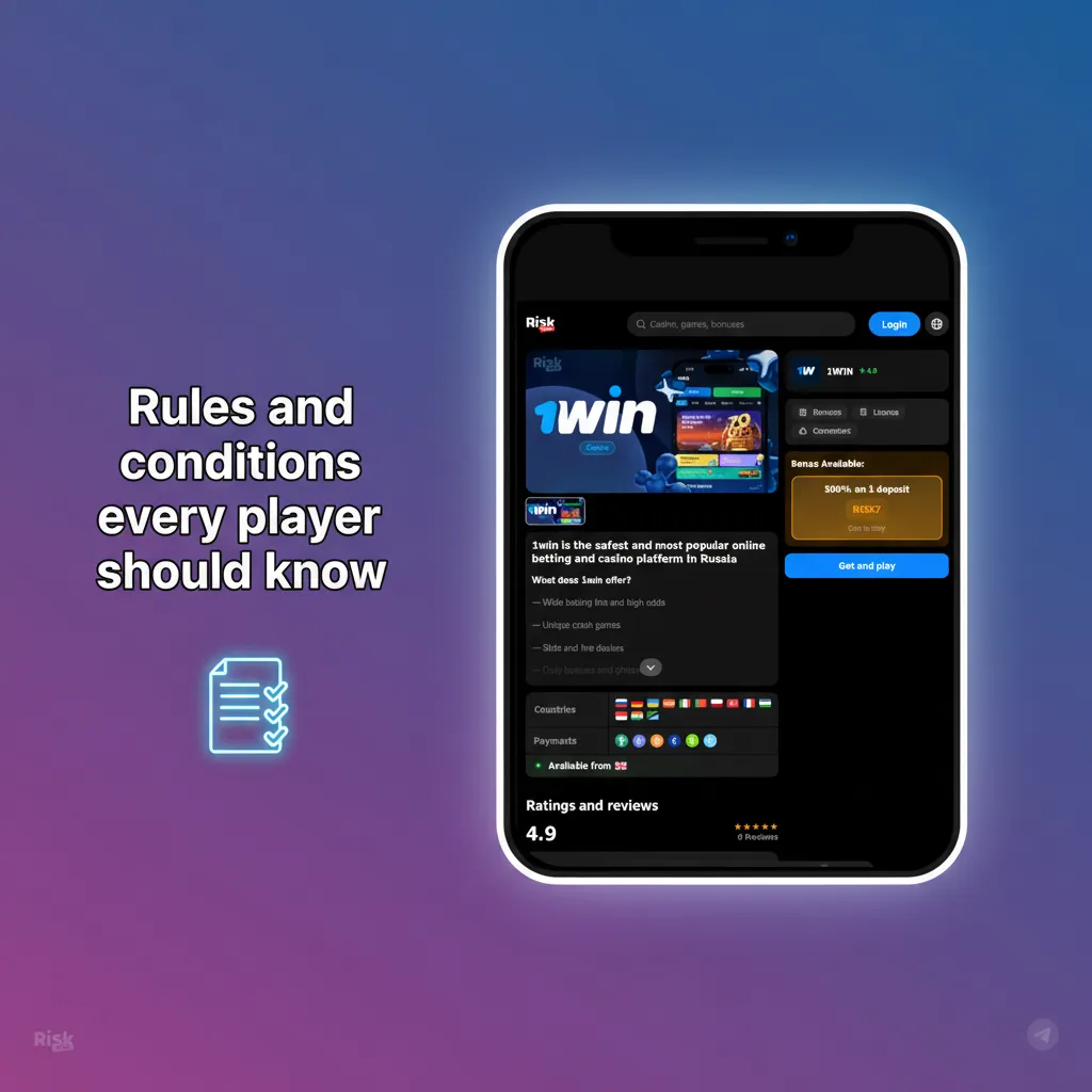 Infographic listing betting rules in India: 18+, one account, KYC for withdrawals, bonus wagering limits, no abuse.