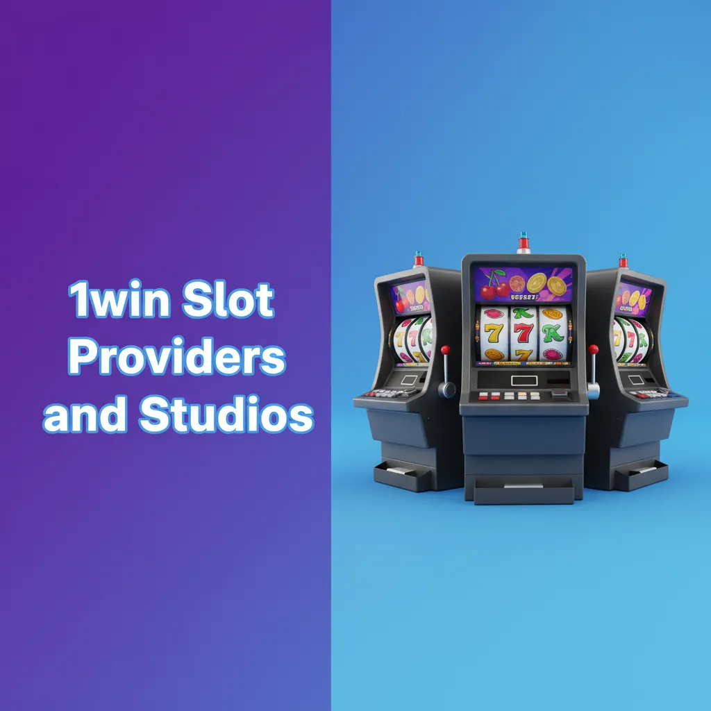 Logos of 1win slot providers, including Pragmatic Play, NetEnt, Play’n GO, Red Tiger, Yggdrasil; 120 studios total.
