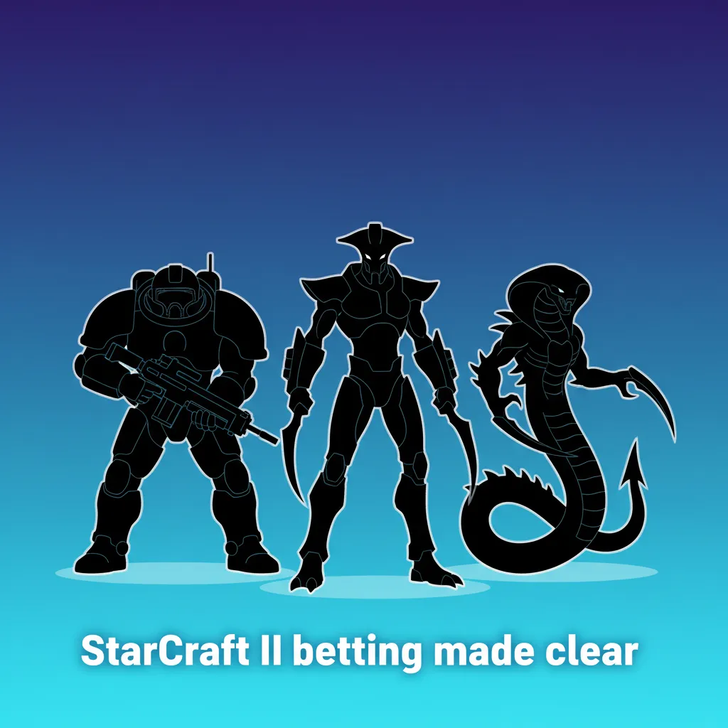 StarCraft II betting: pre-match and live markets (winner, maps, handicaps, totals), key tournaments, form vs race.