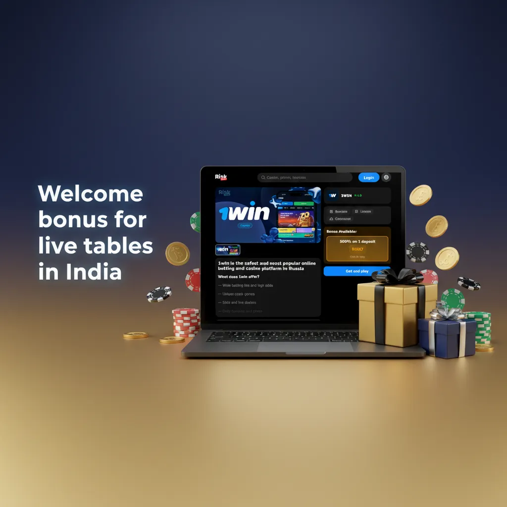 Welcome bonus for live tables in India: 500% up to ₹75,000 for new players; deposit, KYC and wagering terms apply.