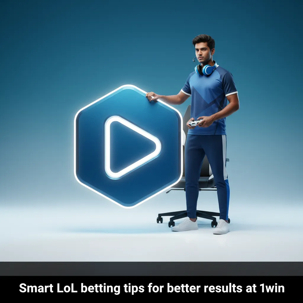 Checklist graphic: Smart LoL betting tips at 1win - bankroll 1–3%, track form, patches, drafts, side choice, compare odds.