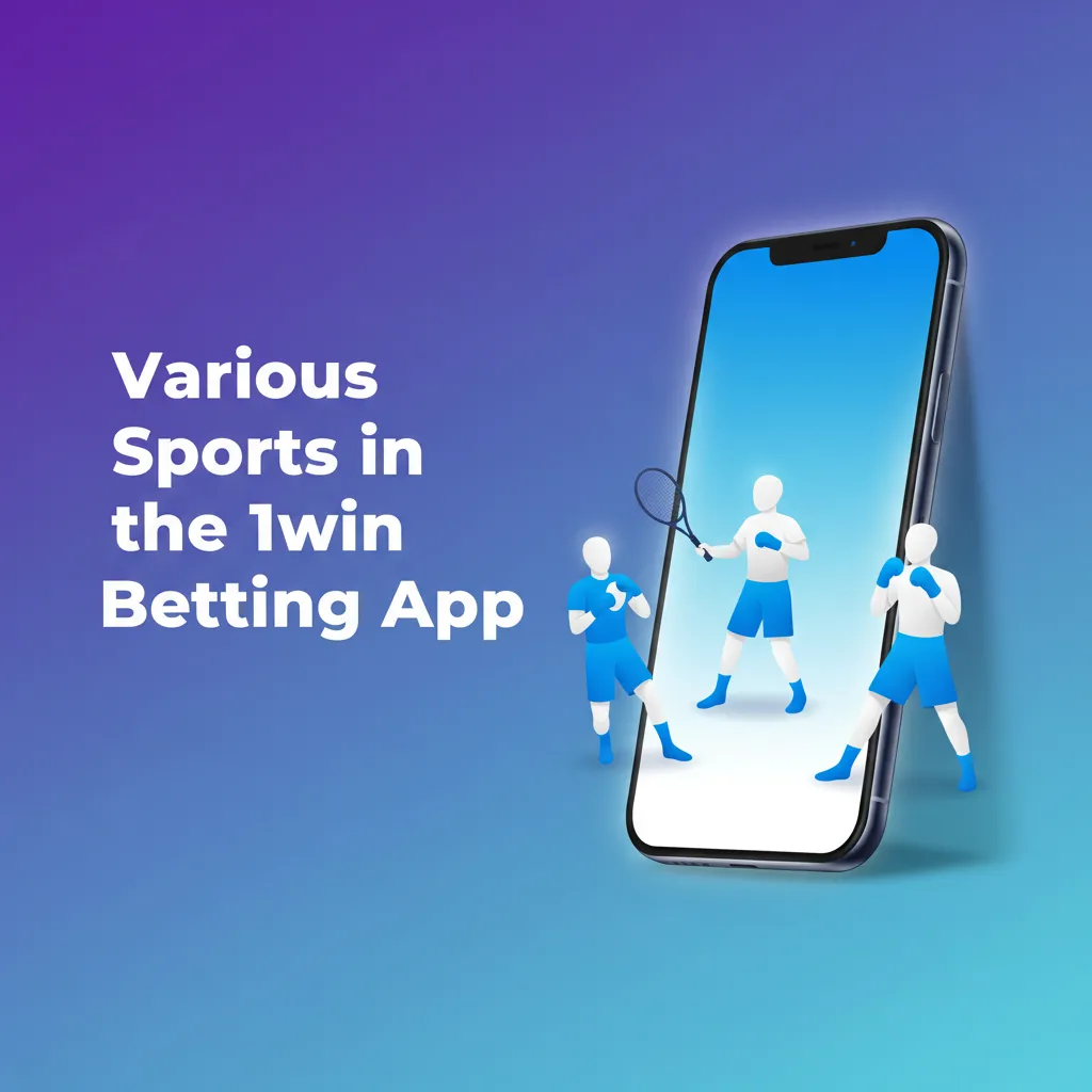 1win app betting screen with live and pre-match markets, stats, and icons for cricket, football, tennis, kabaddi, eSports.