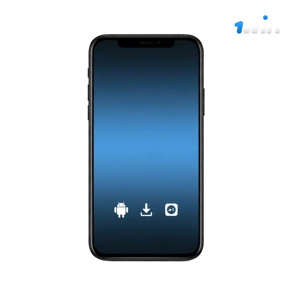 Install the 1win app on Android & iOS in India; 500% bonus up to ₹180,000 for new players. Download button shown.