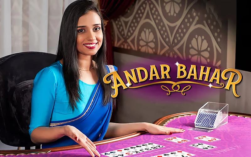 Play the traditional 1win Andar Bahar card game with live dealers and real-time betting.