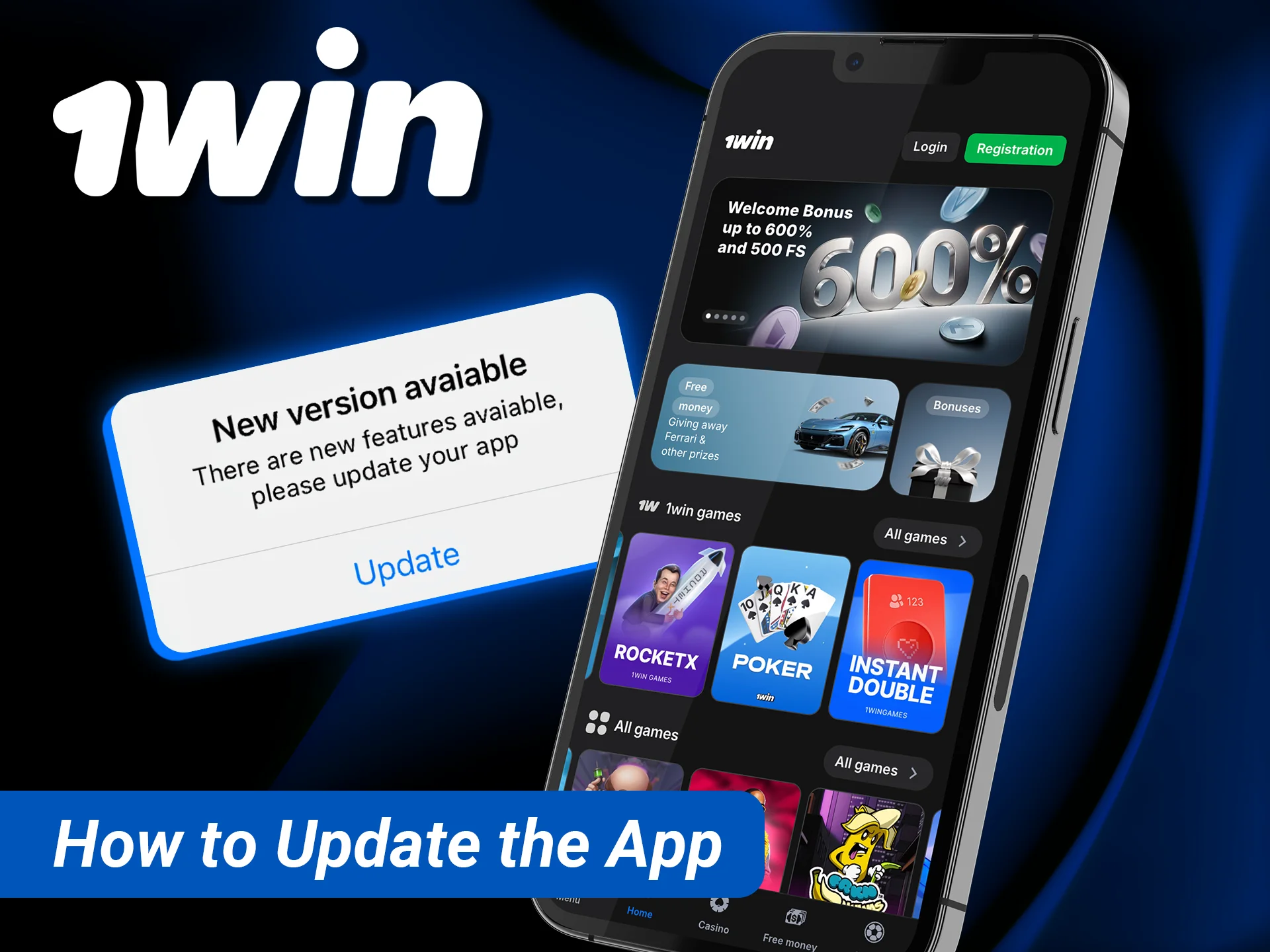 Find out how to update your app to the latest version for new features.