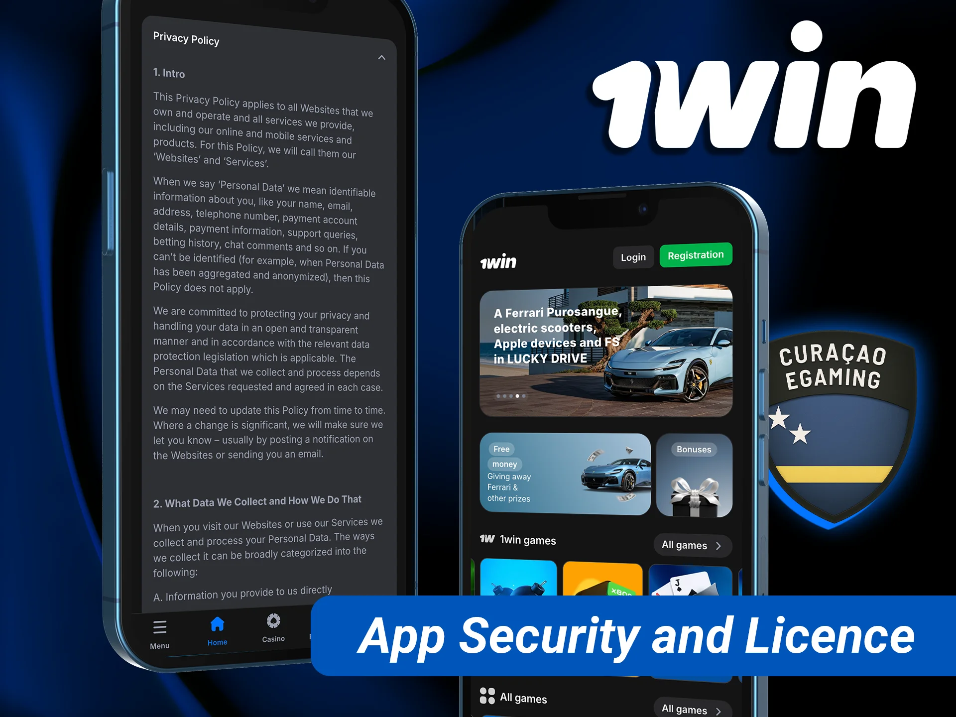 Stay protected with advanced mobile app security protocols and our official licence.