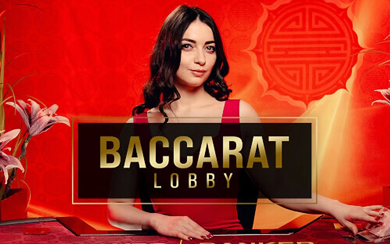 Browse the 1win Baccarat Lobby to find your favorite table and betting limits.