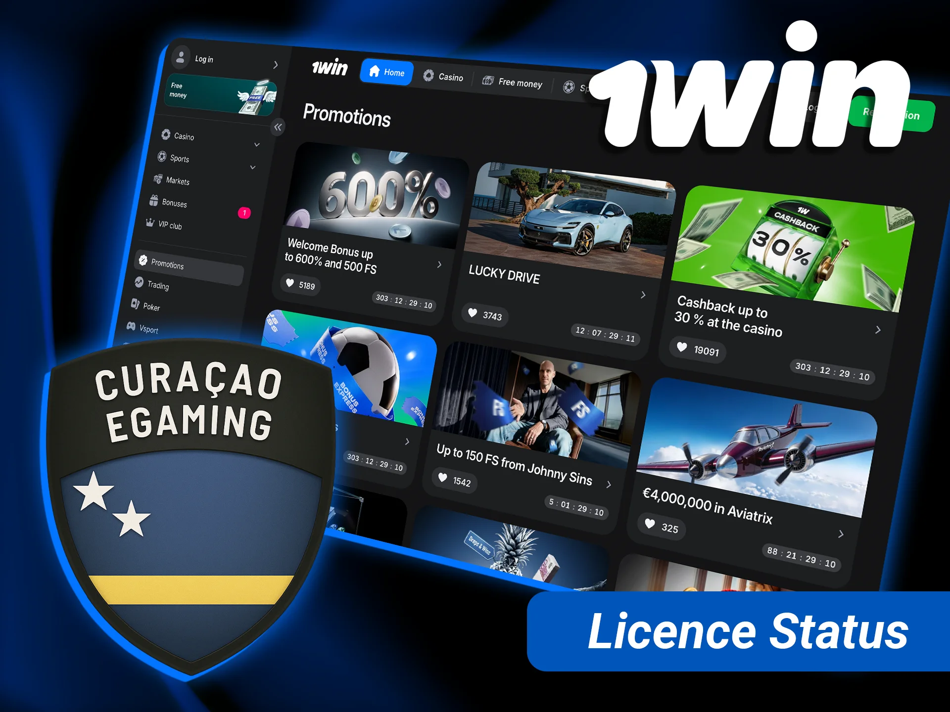 Verify the official 1win licence status for players in India for a secure experience.