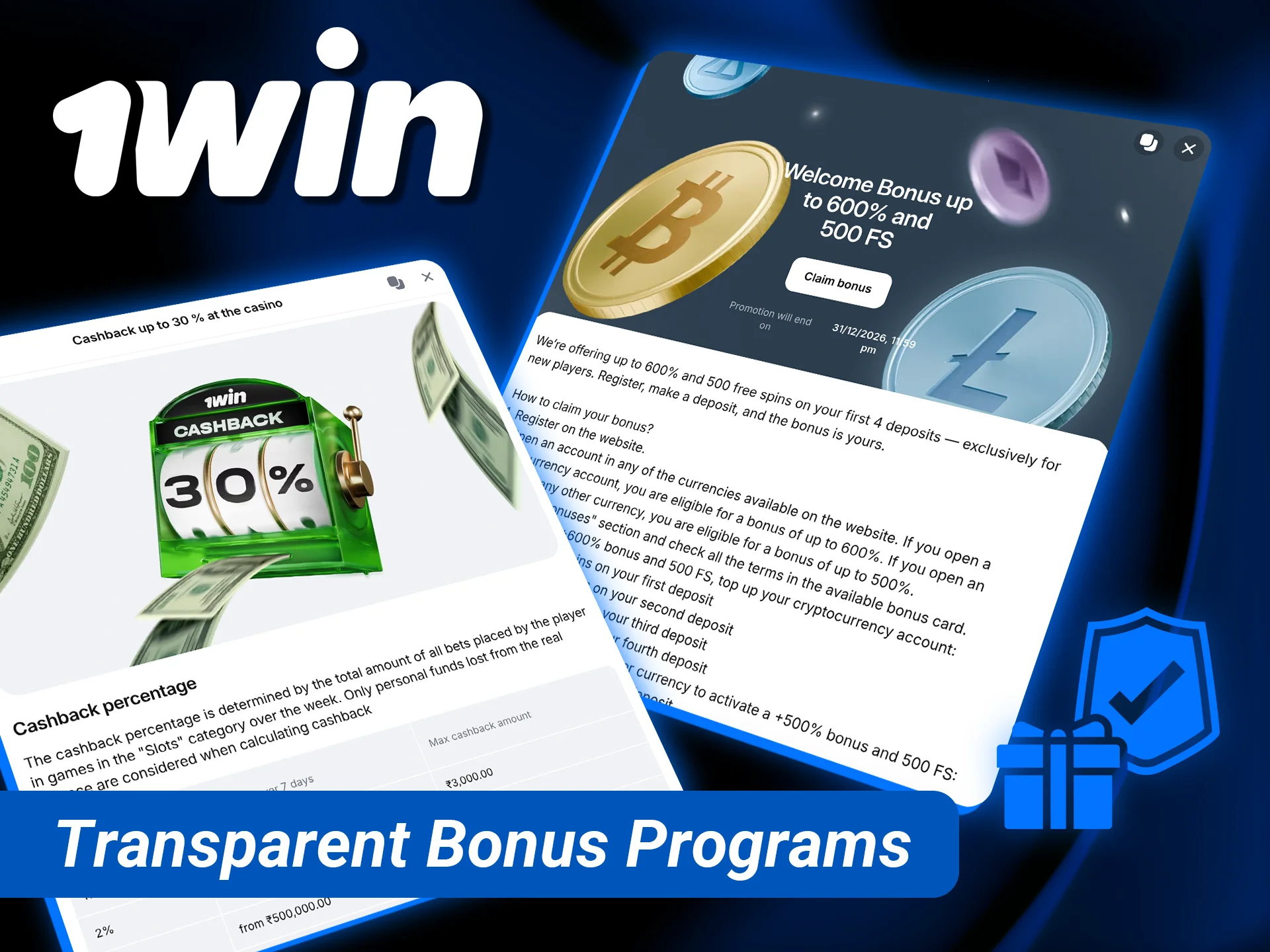 Enjoy peace of mind with 1win transparent bonus programs and fair play.