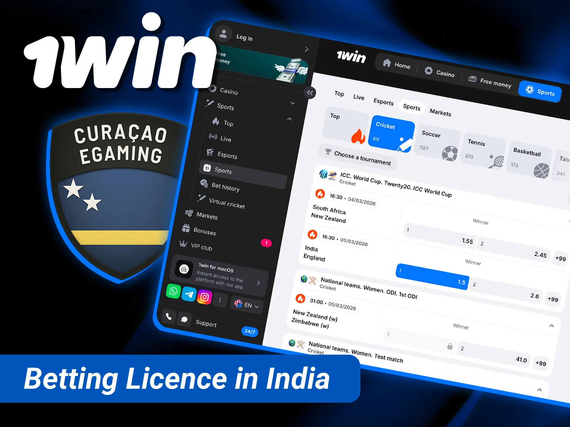 Verify the 1win betting licence in India for a secure and legal gambling experience.