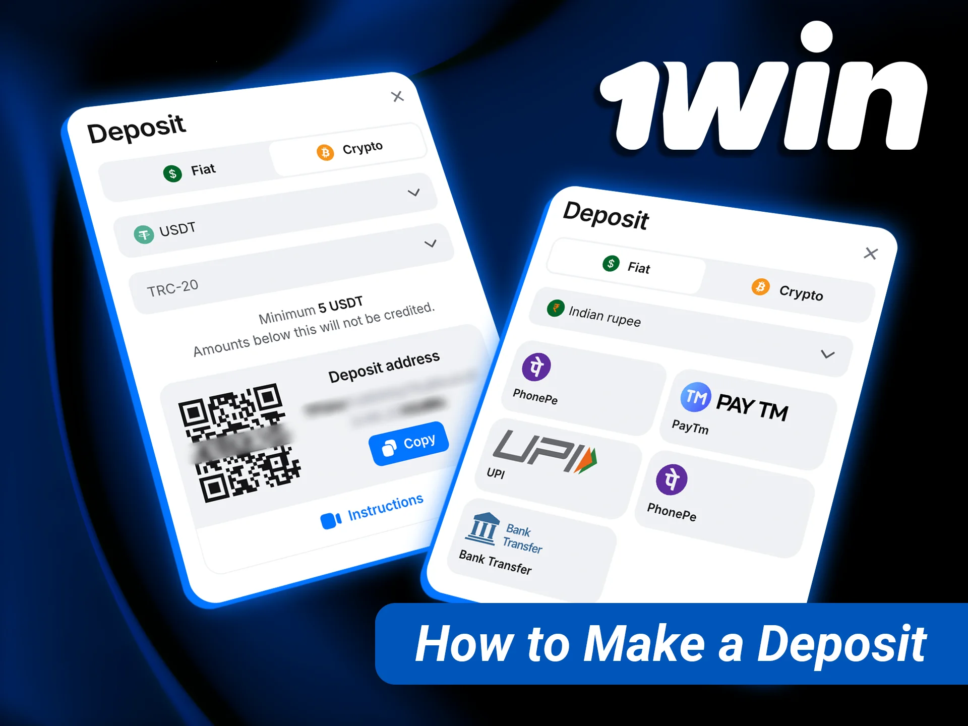 Learn how to make a fast deposit at 1win to start betting on cricket instantly.