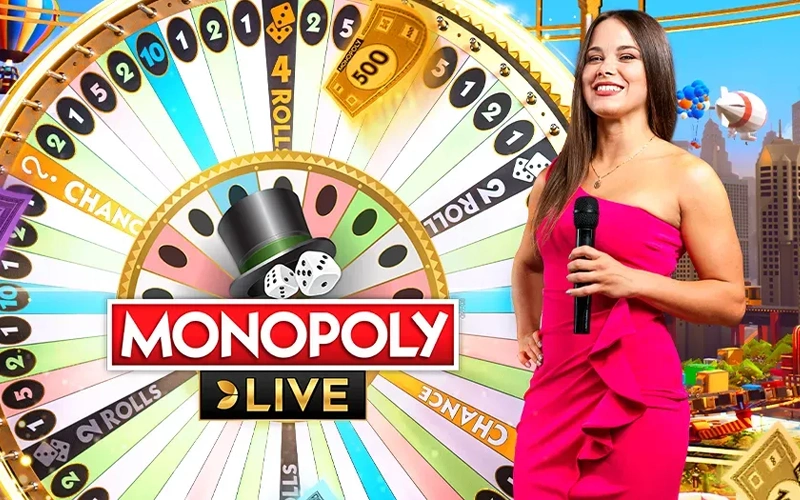 Spin the board in 1win Monopoly Live for a unique 3D bonus adventure.