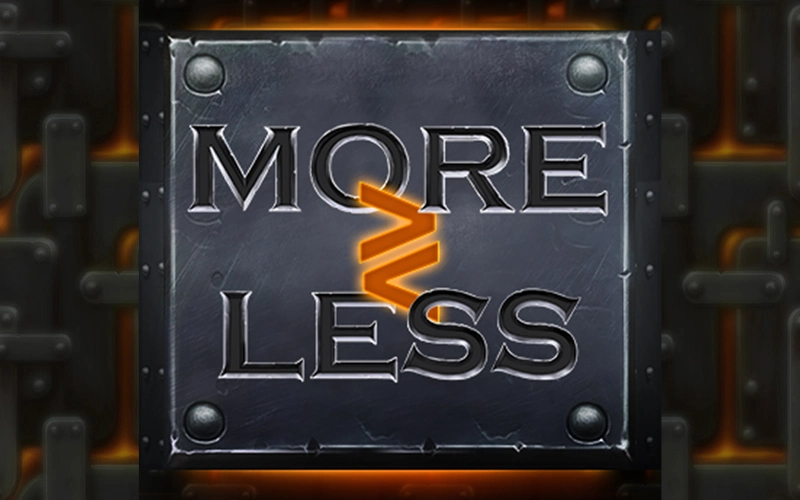 Test your luck in 1win More or Less by predicting the next number's value.