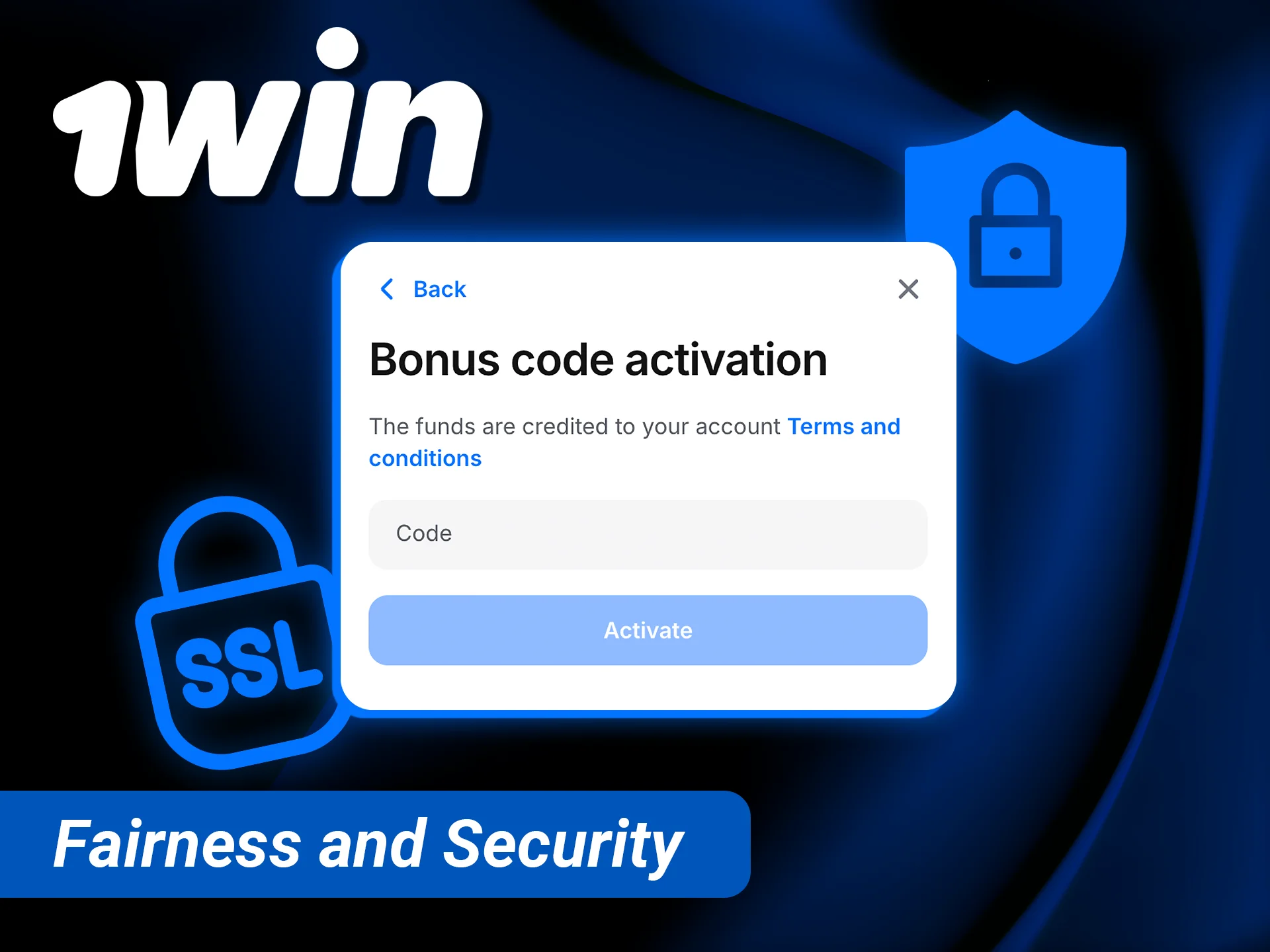Trust the 1win promo code fairness and security for a protected gaming experience.