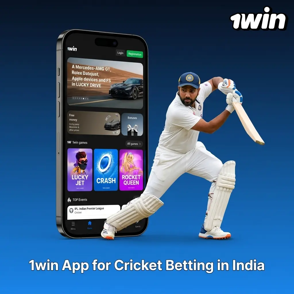 1win app for cricket betting in India offering live odds, quick registration, and easy UPI deposits on Android and iOS.