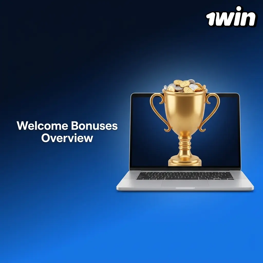 1win welcome bonus table showing deposit match percentages, max bonus amounts, free spins, and wagering requirements for INR and crypto deposits.