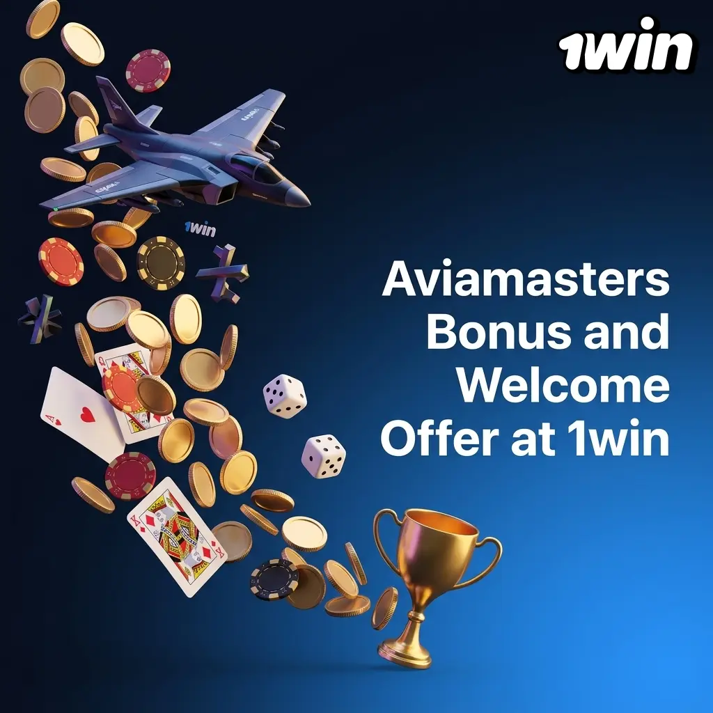 1win welcome offer of 500% up to 180,000 INR plus 500 FS, covering Aviamasters under the general casino bonus terms.