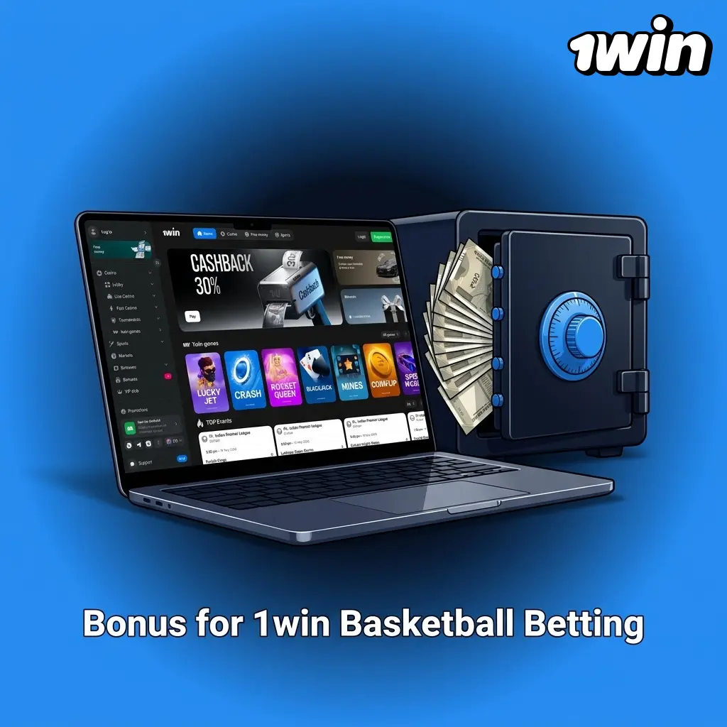 1win basketball betting bonus: 500% up to INR 180,000 plus 500 free spins for new users on their first four deposits.